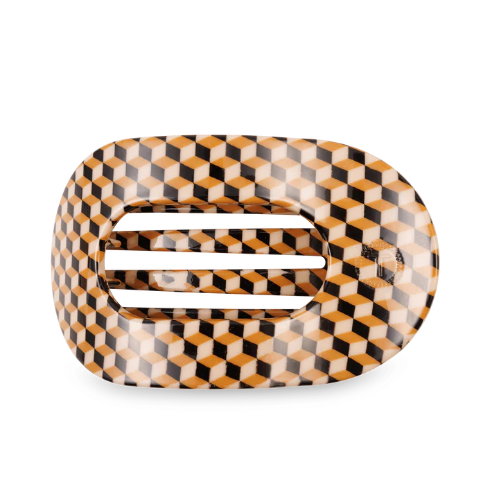 Teleties Large Flat Round Clip