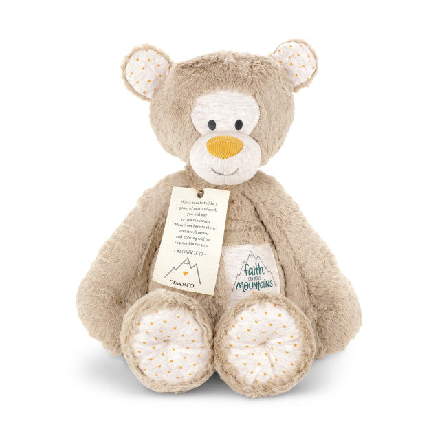 Faith Can Move Mountains Plush Bear
