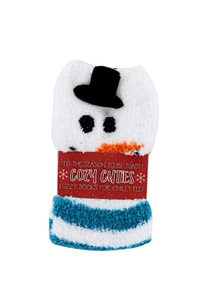 Cozy Cuties Fuzzy Holiday Socks