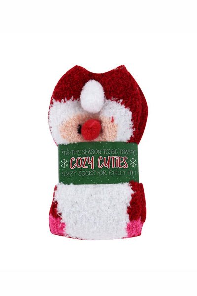Cozy Cuties Fuzzy Holiday Socks
