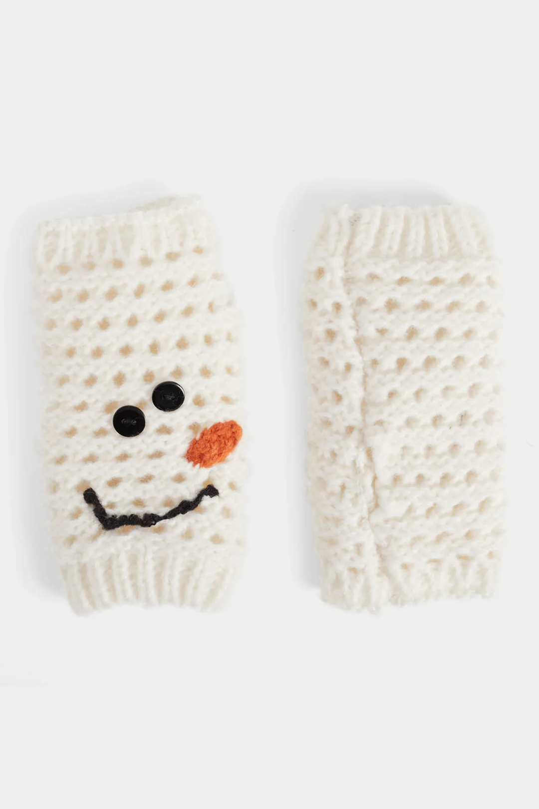 Frosty Fingerless Gloves