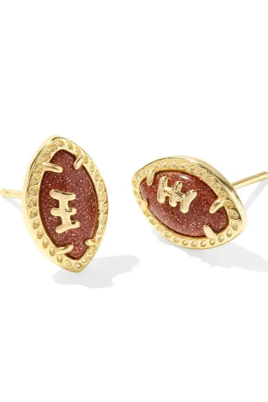 Kendra Scott Football Stud Earrings