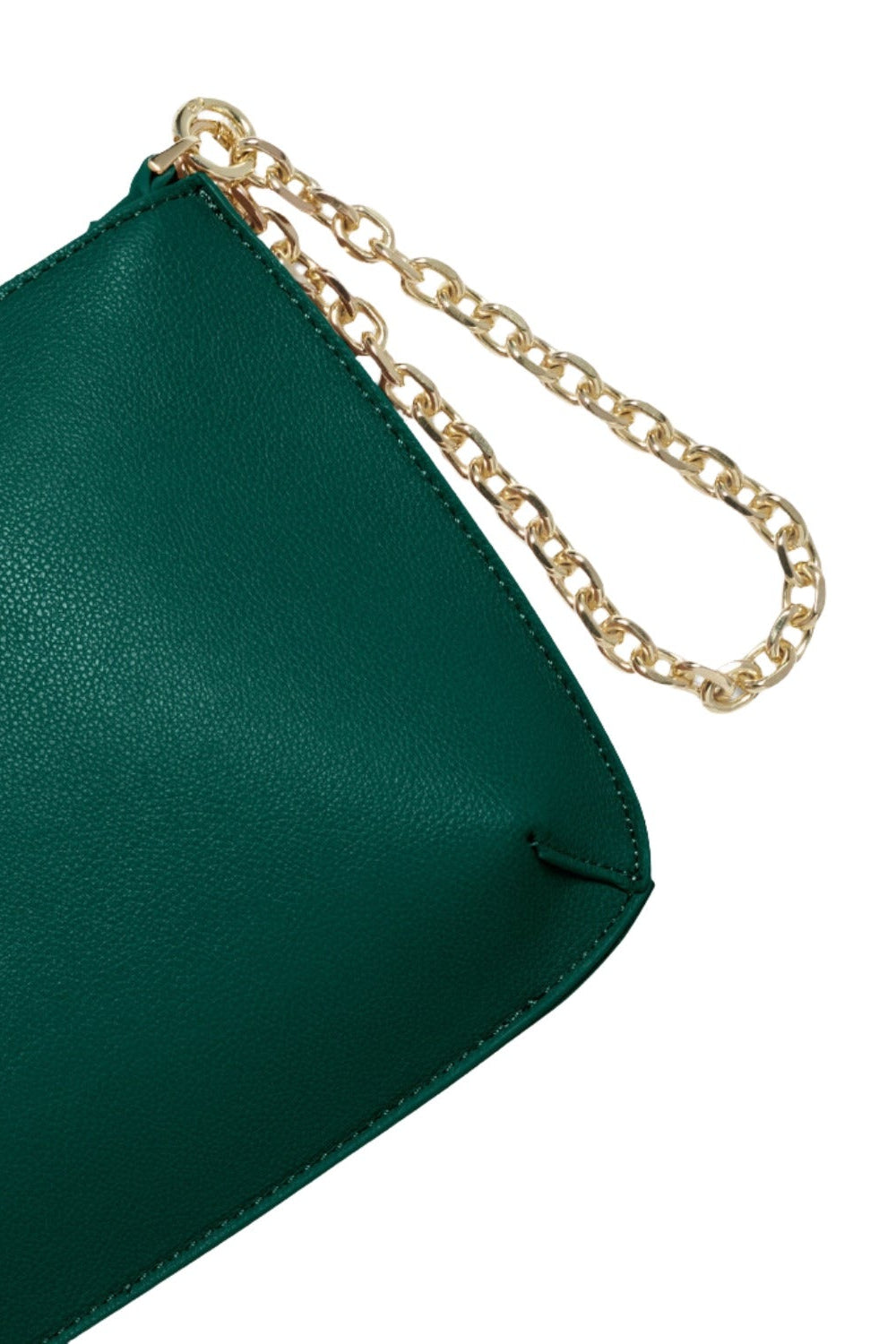 Katie Loxton Astrid Chain Clutch - Emerald Green