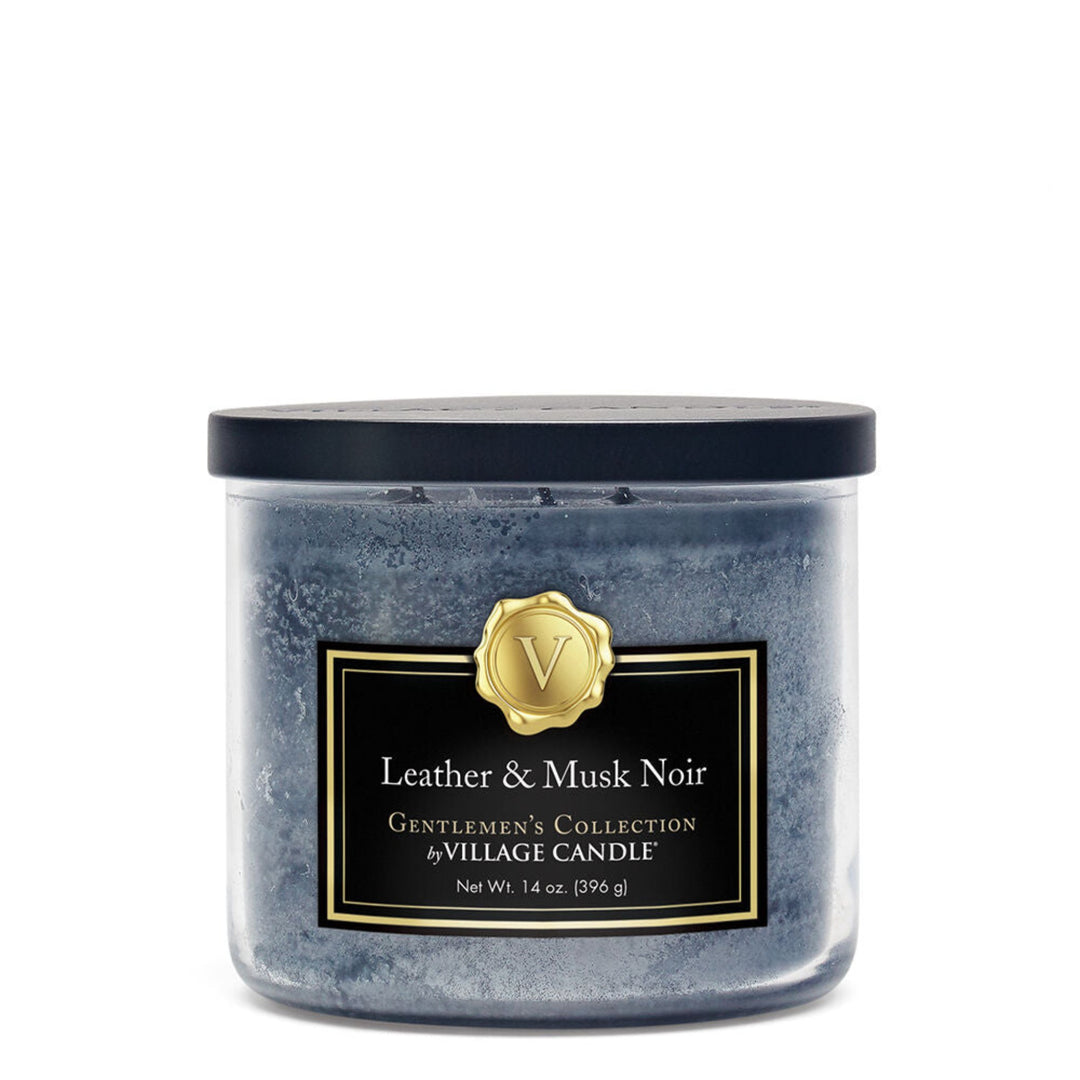 Leather & Musk Noir Village Candle