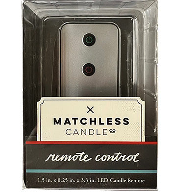 Matchless Moving Flame Candle Remote