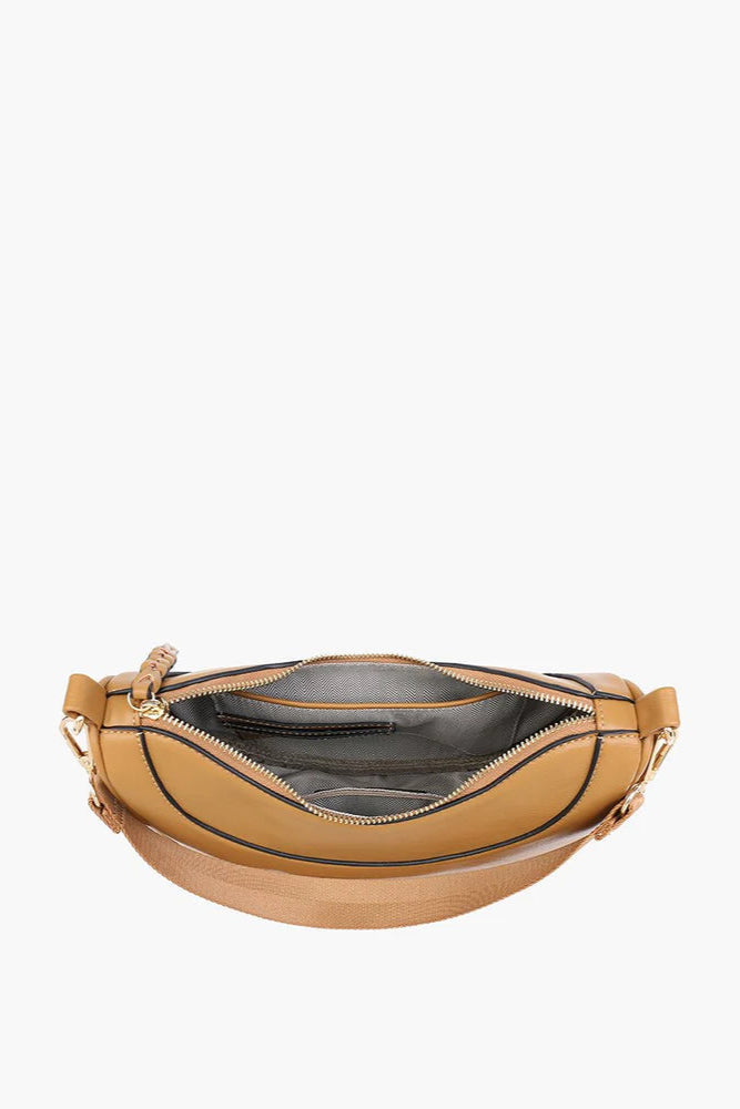 Jen & Co Monica Half-Moon Shoulder Bag