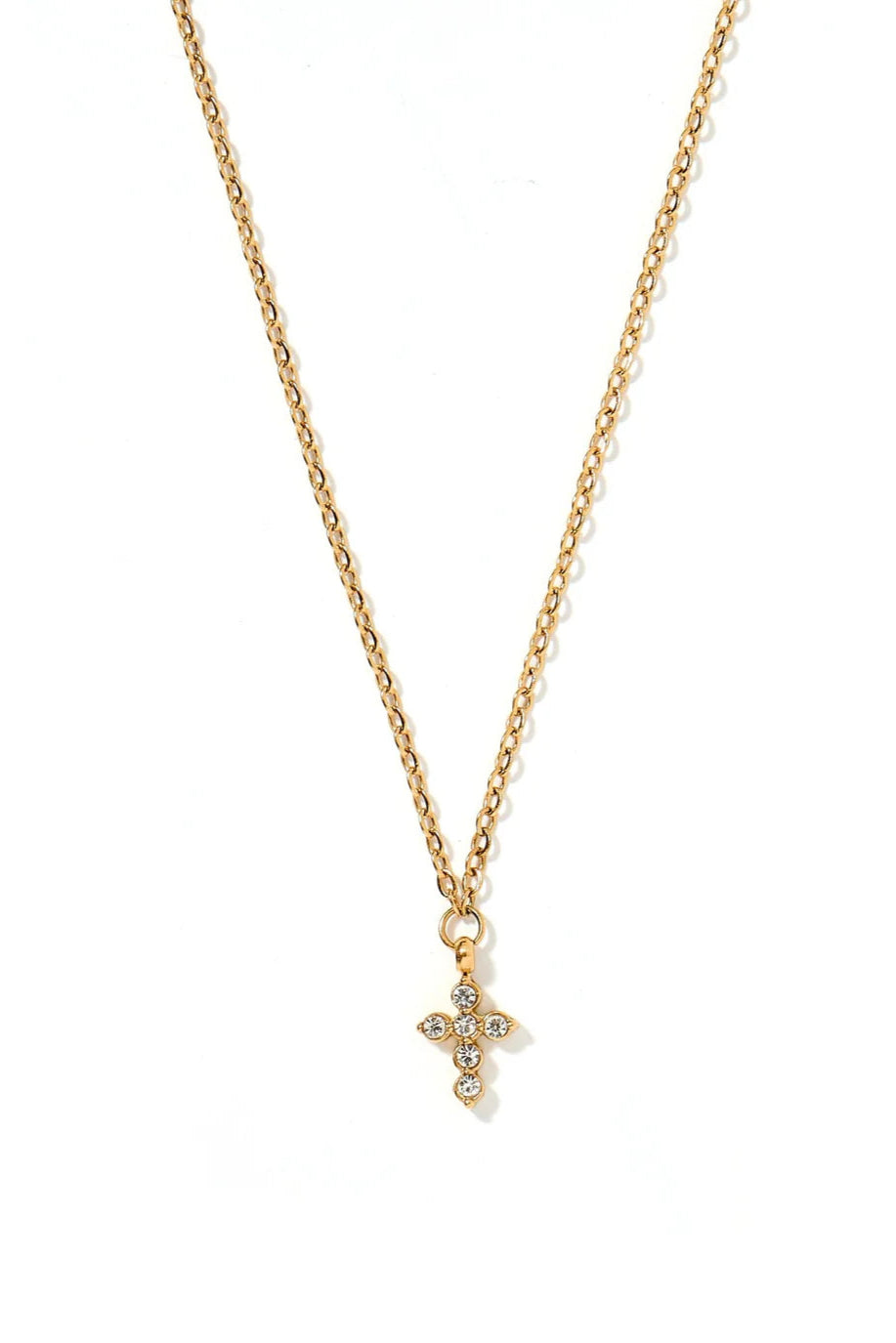 Carly Cross Necklace