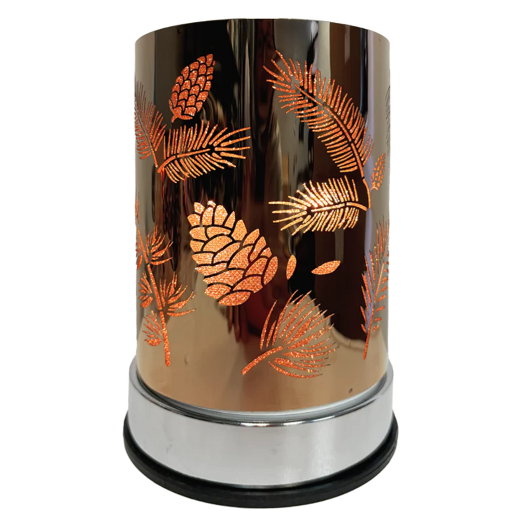 Pinecones & Holly Lantern