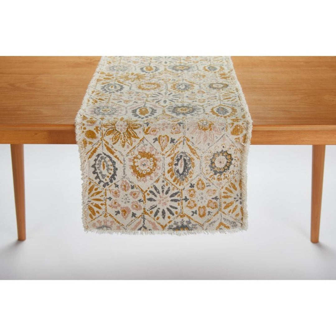 Geometric Boho Table Runner