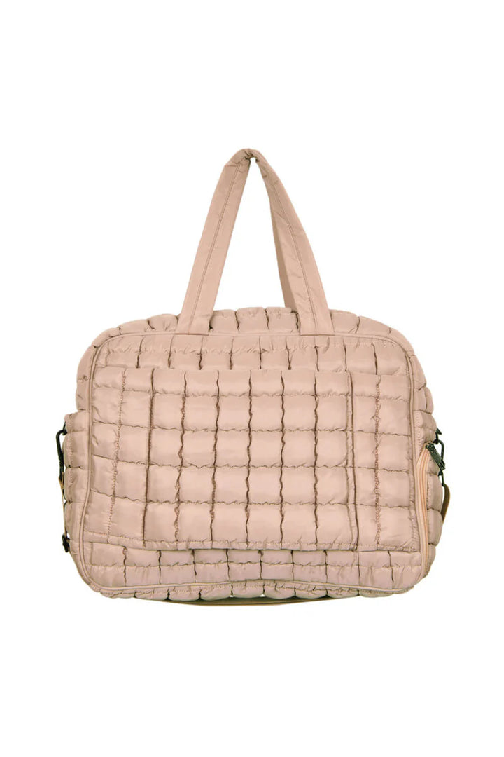 Quilted Weekender Bag