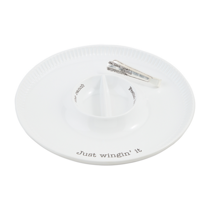 Circa Hot Wings Platter Set