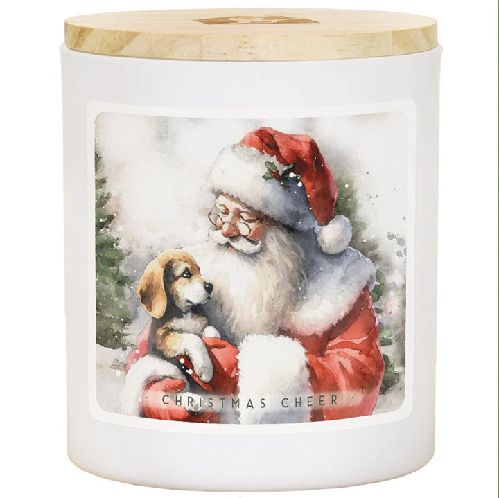 Holiday Phrase Candle
