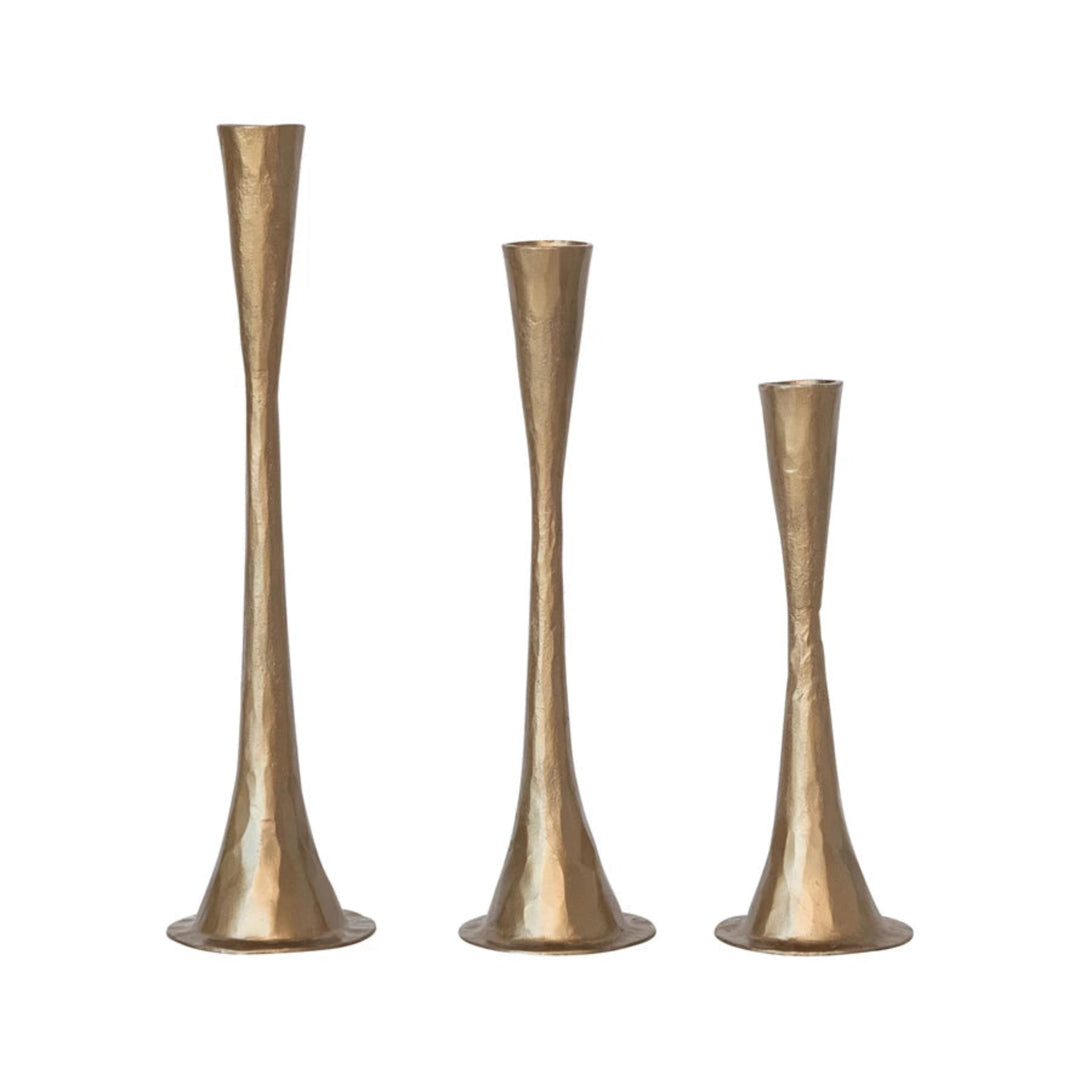 Hand Forged Brass Taper Candle Holder