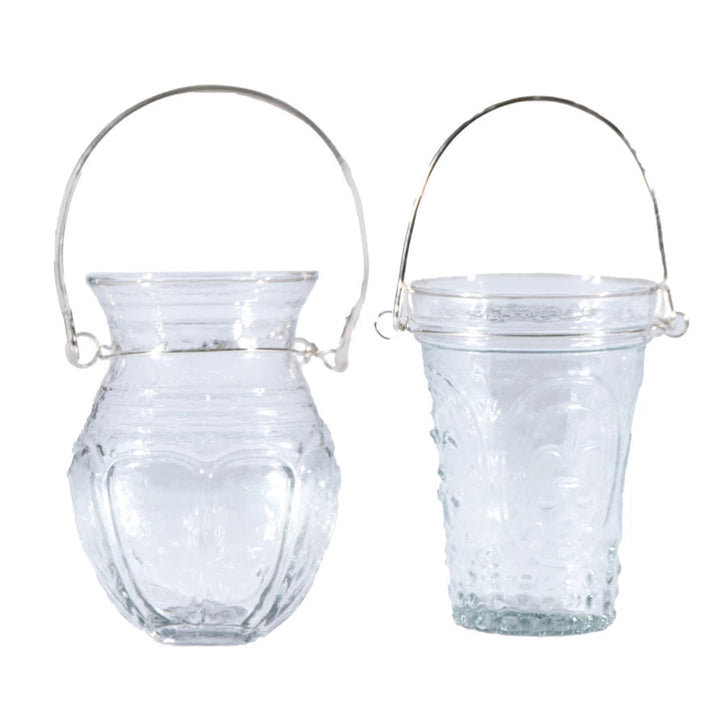 Glass Hanging Tealight Holder