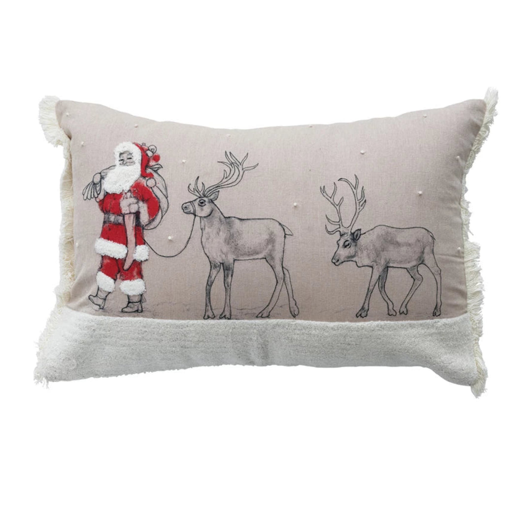 Dear Santa Lumbar Pillow
