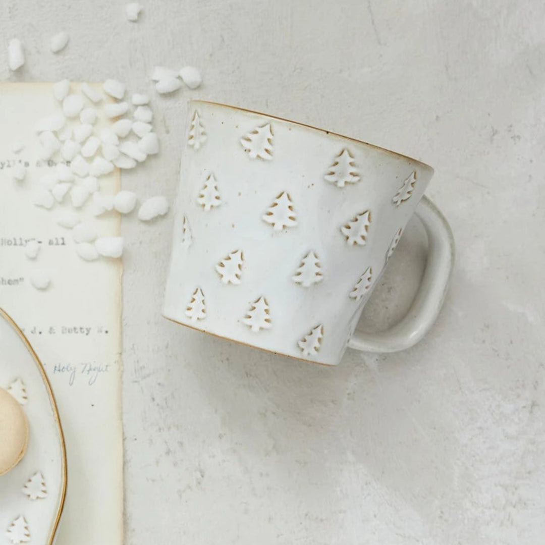 White Winter Forest Mug