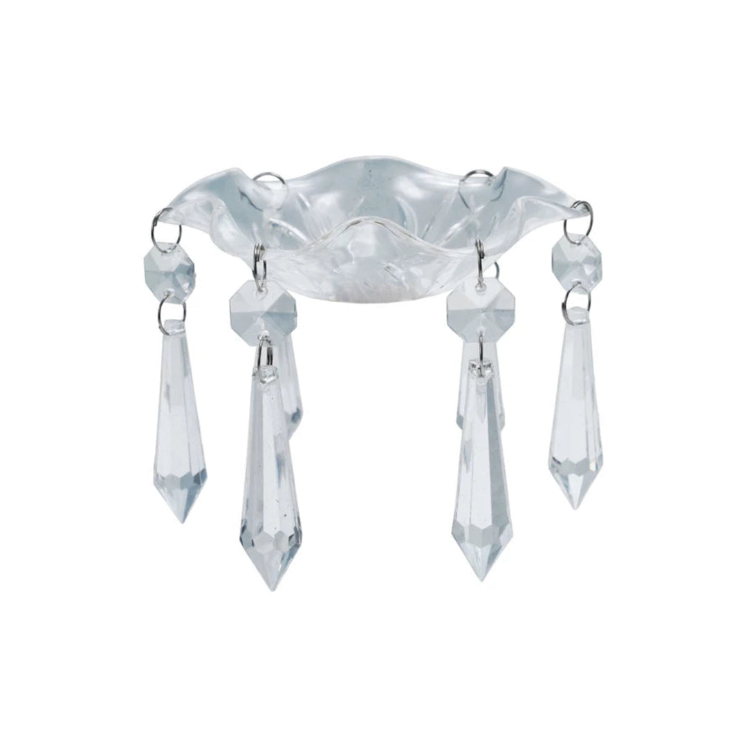 Hanging Crystals Candle Bobeche