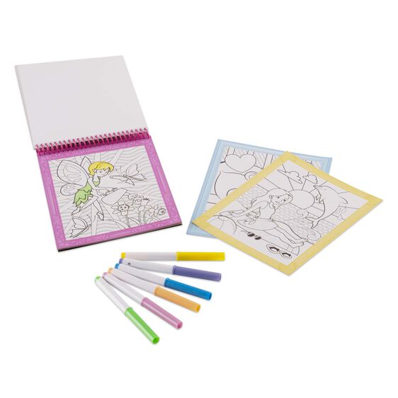 Girl's Color By Number Set
