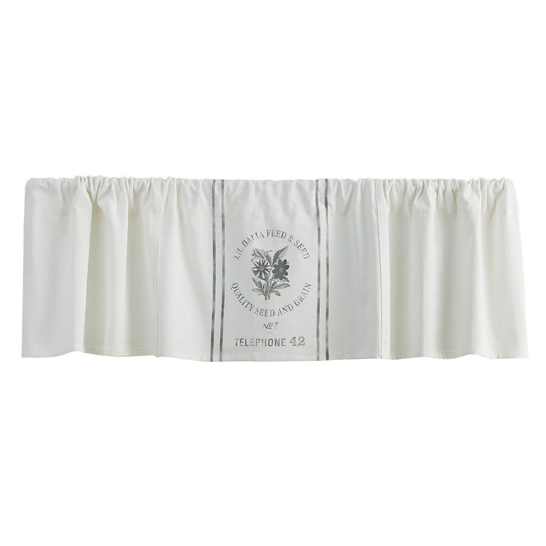 Seed Sack Valance