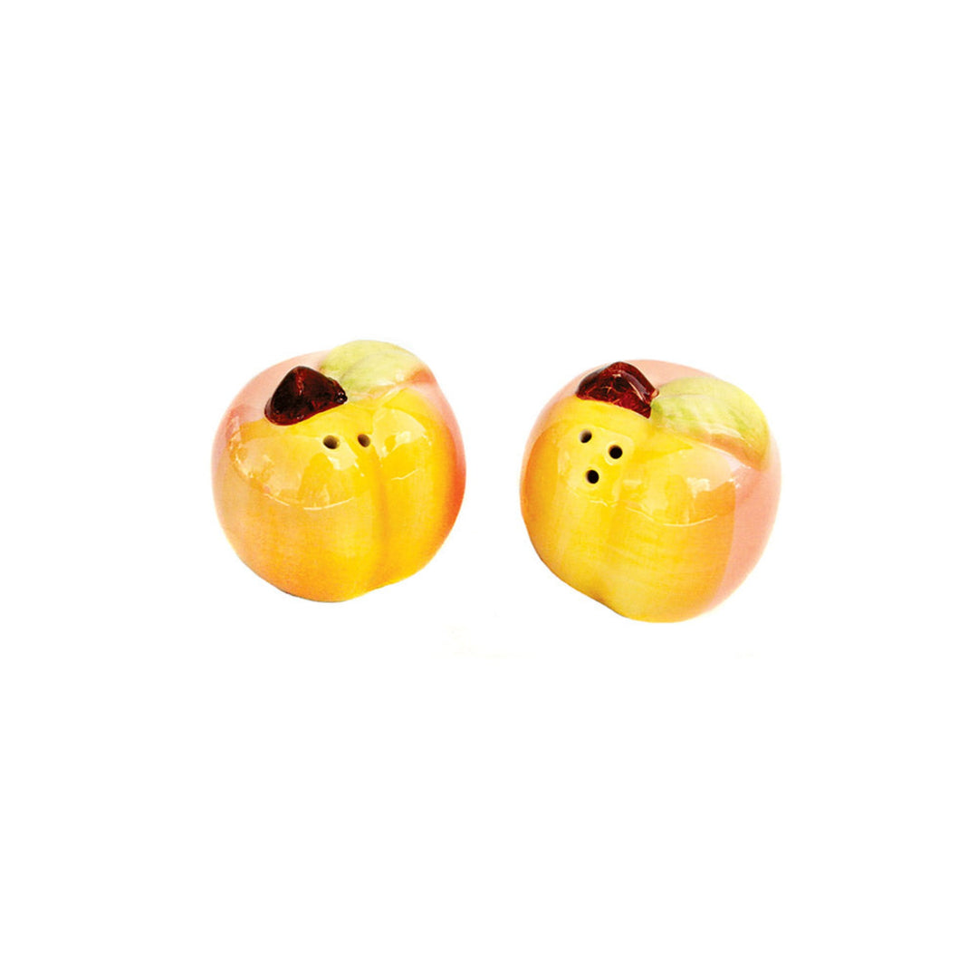 Peaches Salt & Pepper Shaker Set