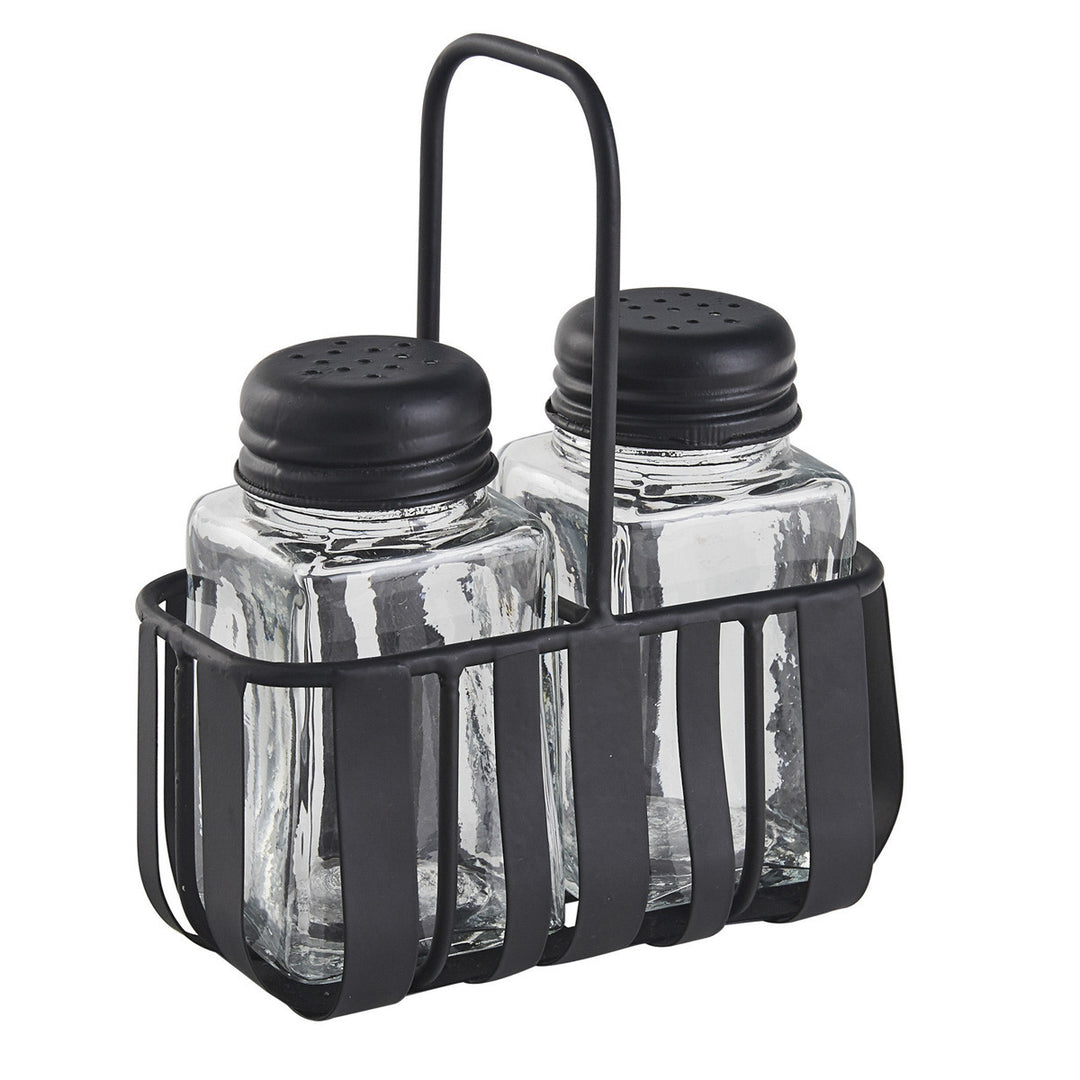 Spencer Salt & Pepper Shaker Caddy Set