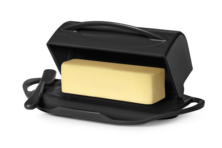 Flip Top Butter Dish & Spreader Set