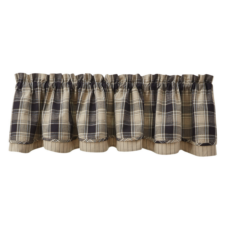 Soapstone Lined & Layered Valance