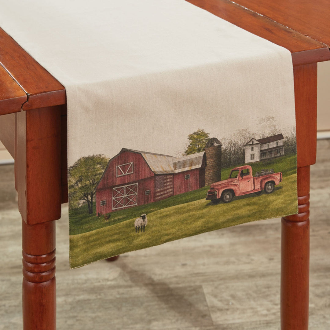 Life On The Farm Table Runner