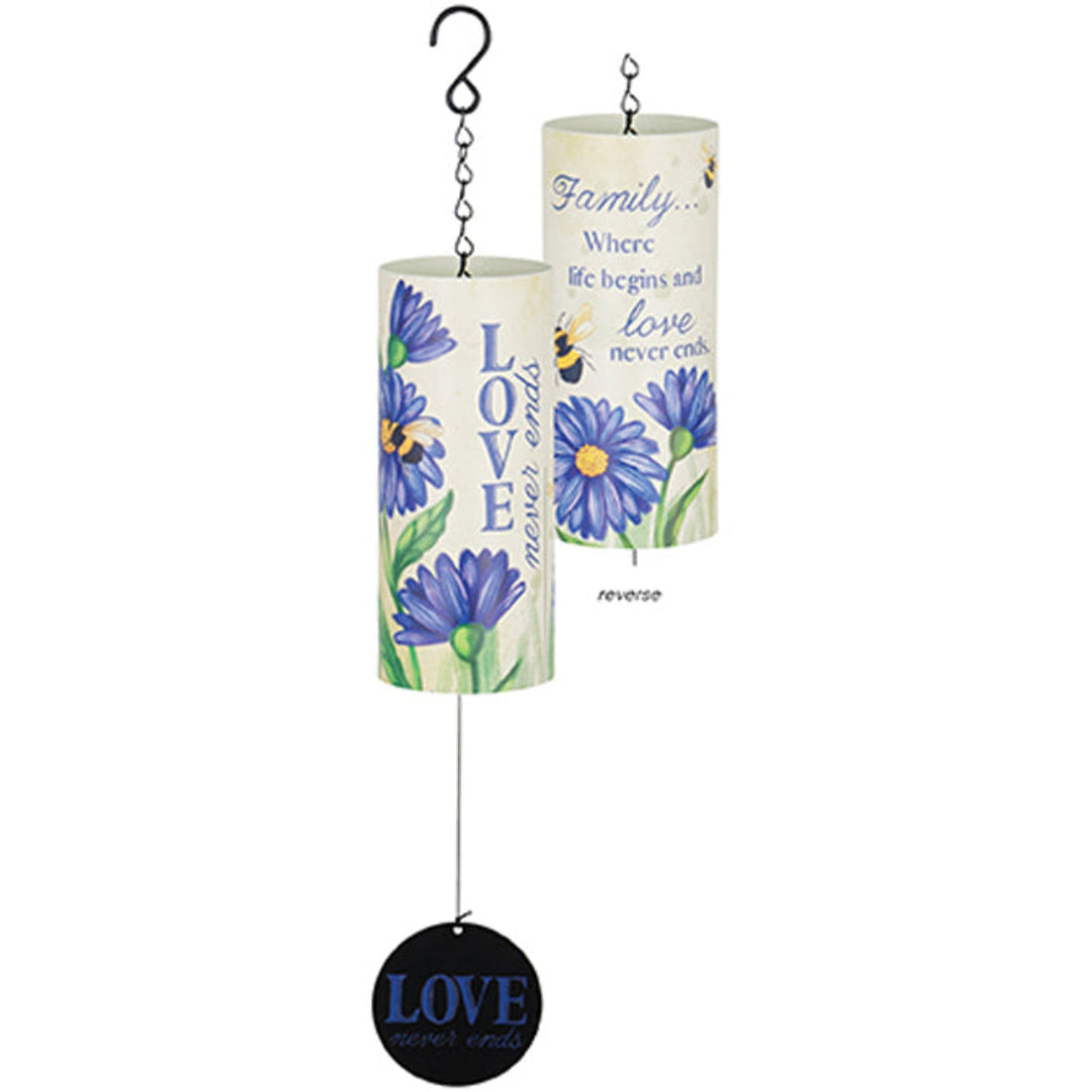 Love Never Ends Sonnet Cylinder Bell