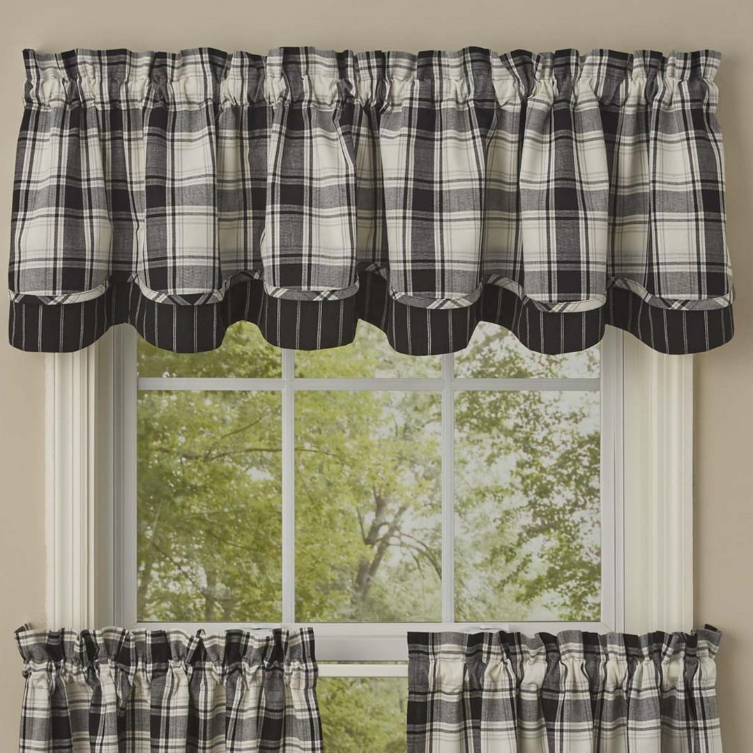 Crossroads Lined & Layered Valance