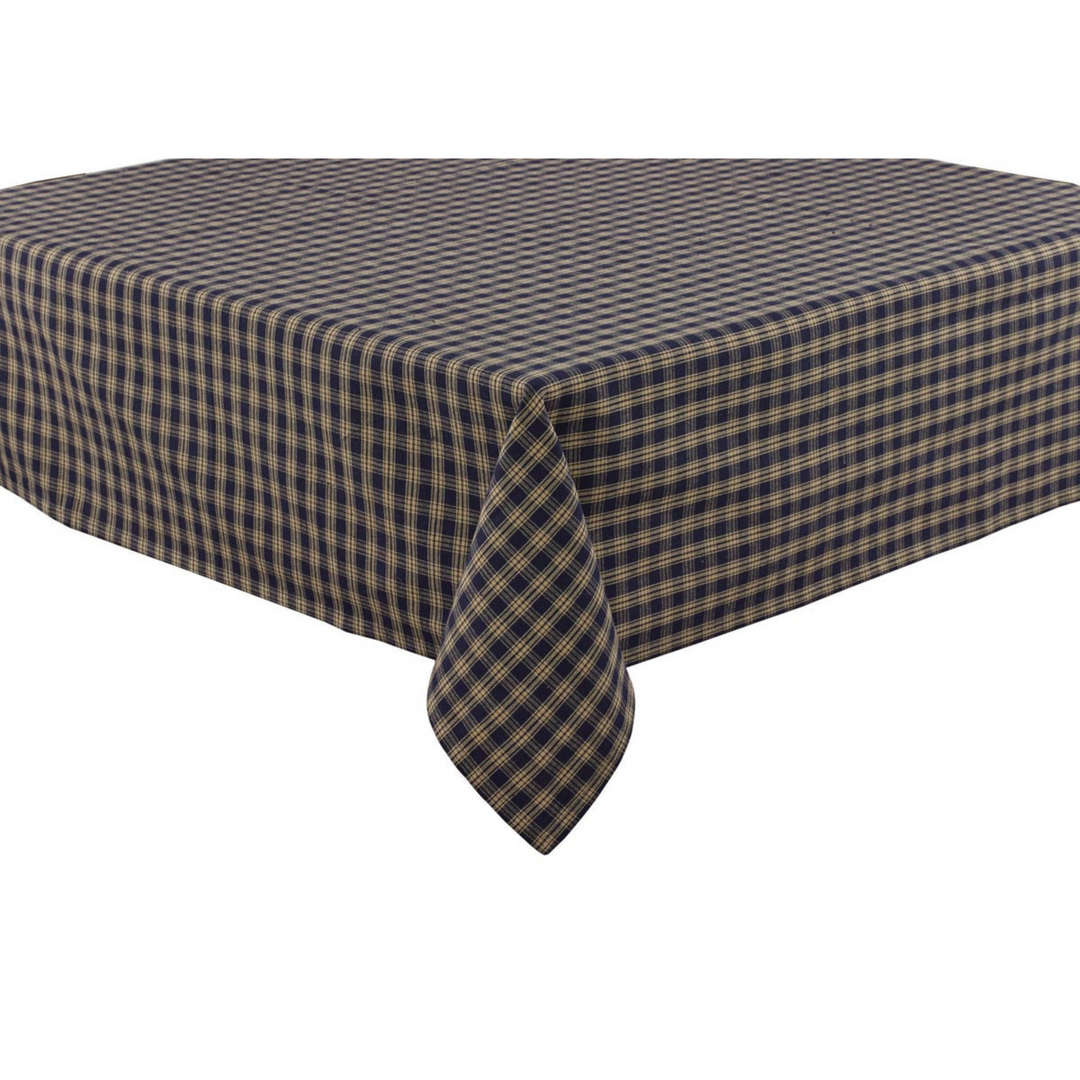 Sturbridge Navy Tablecloth