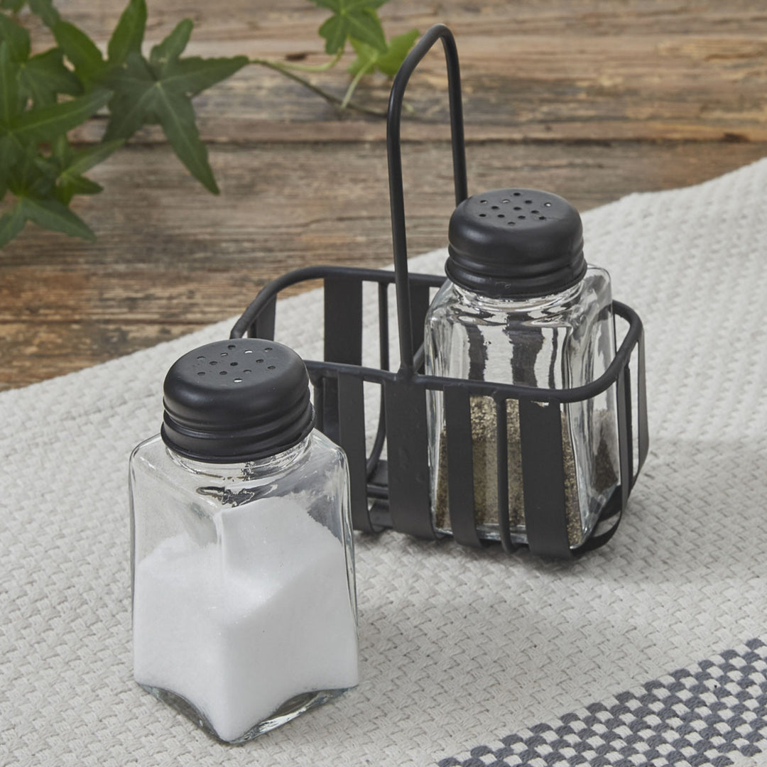 Spencer Salt & Pepper Shaker Caddy Set