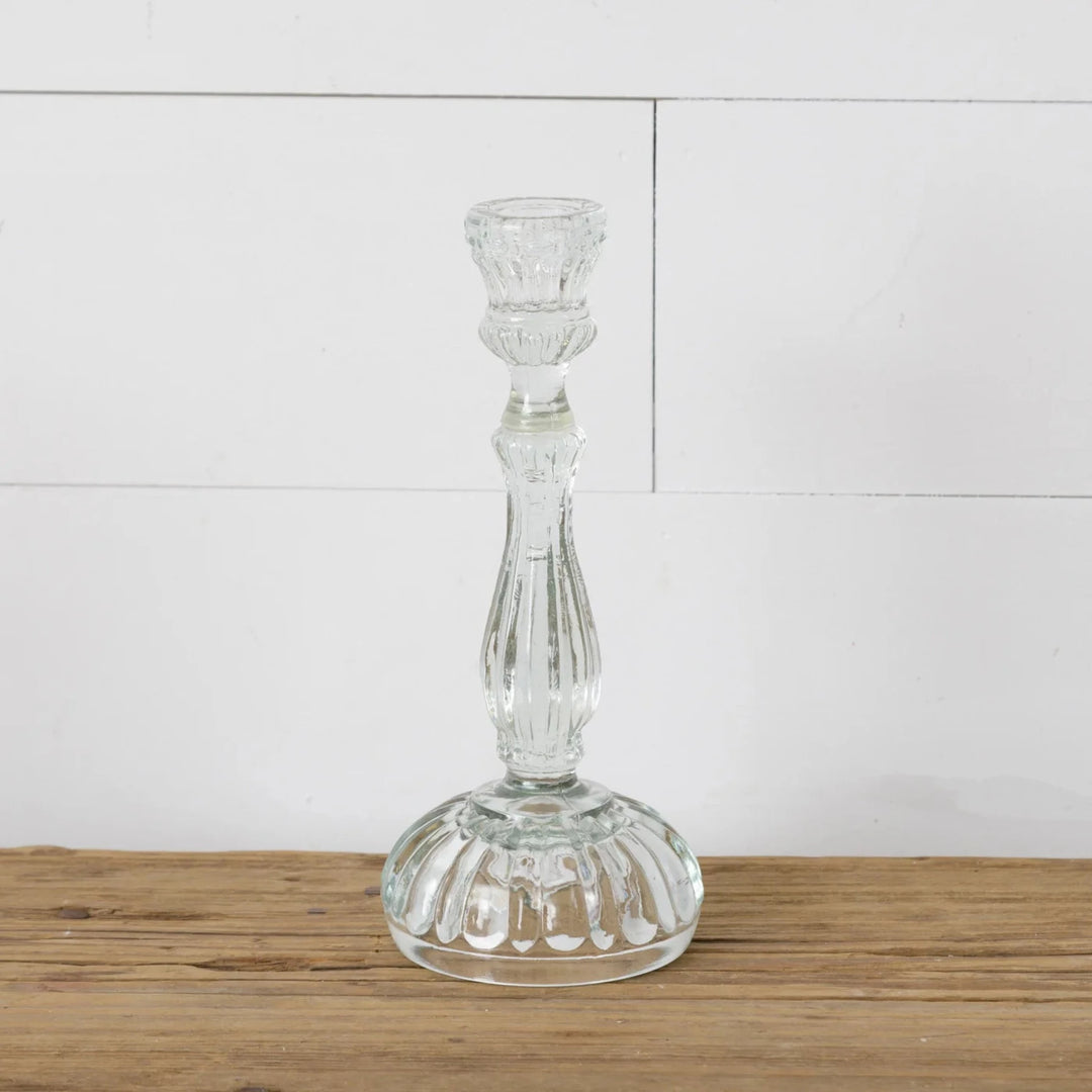 Elegant Glass Candle Holder