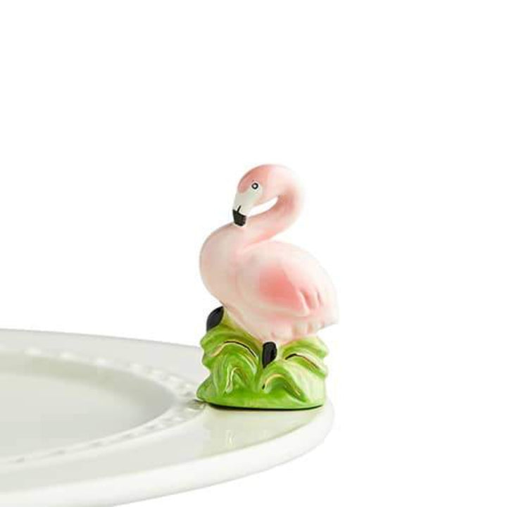 Nora Fleming Tickled Pink Flamingo