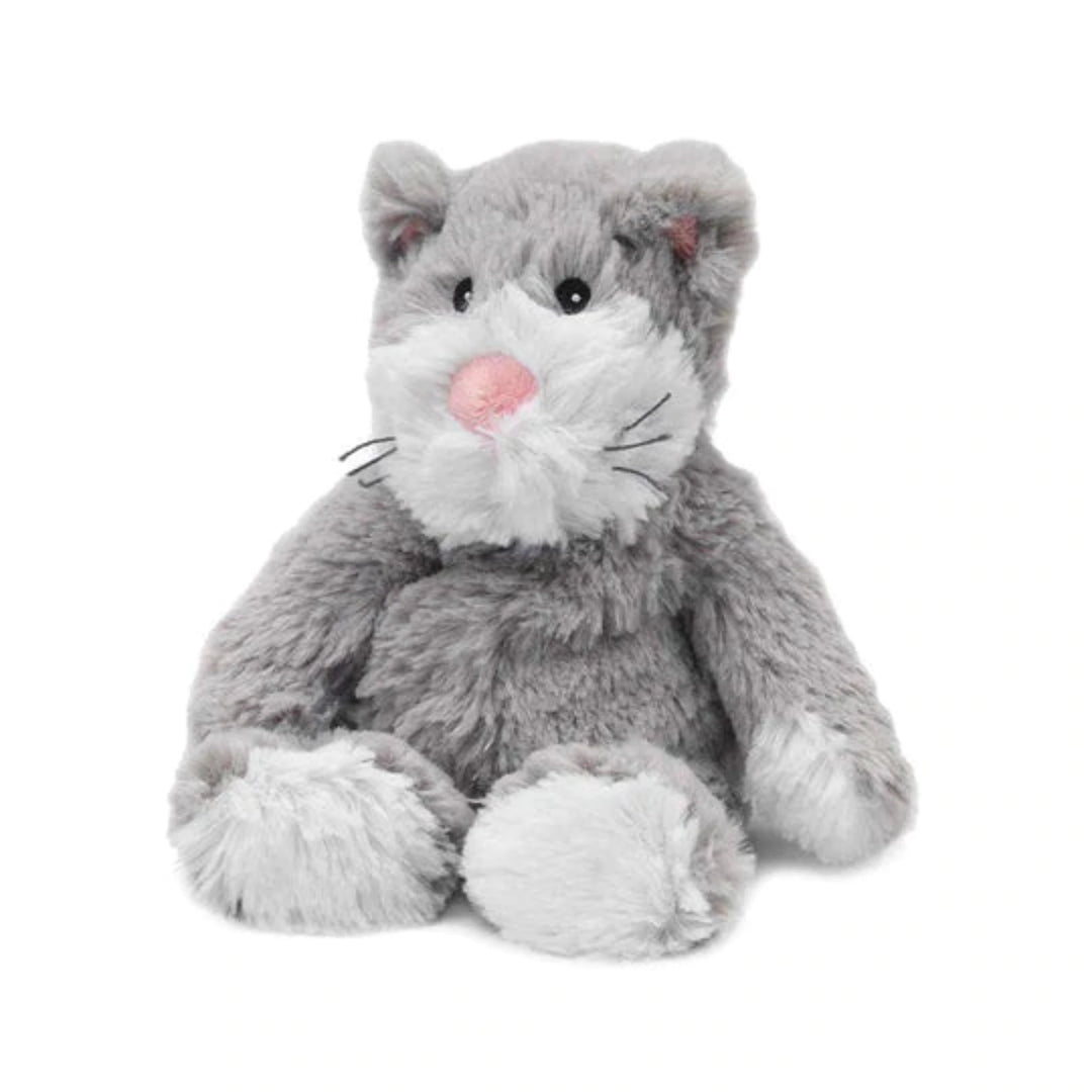 Warmies Gray Cat Junior