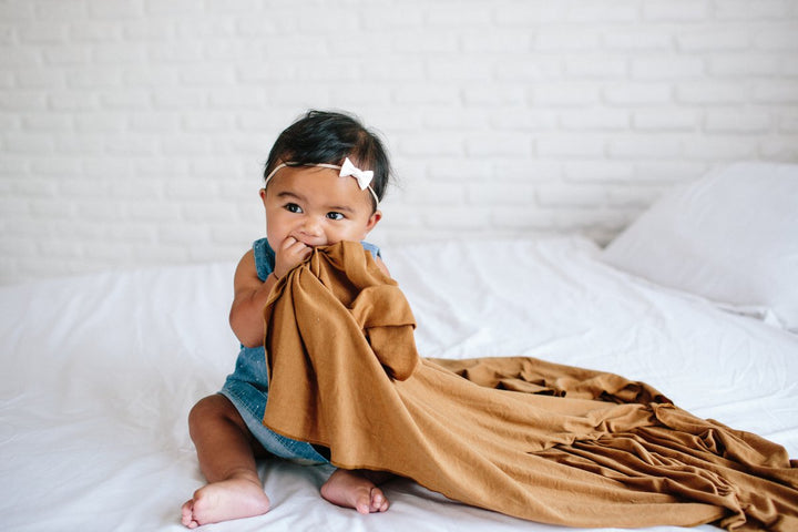 Camel Swaddle Blanket