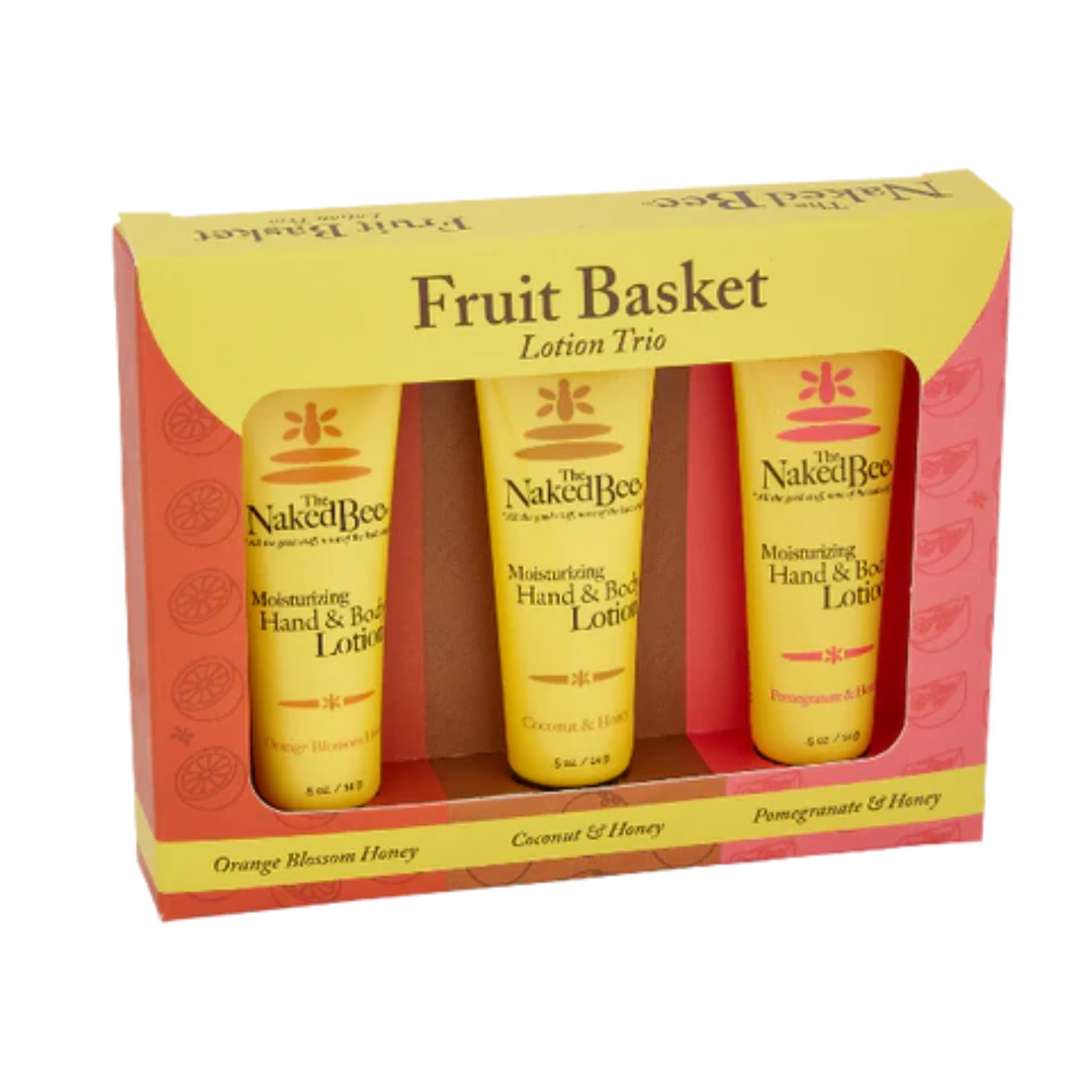 The Naked Bee Fruit Basket Lotion Trio