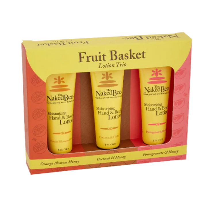 The Naked Bee Fruit Basket Lotion Trio