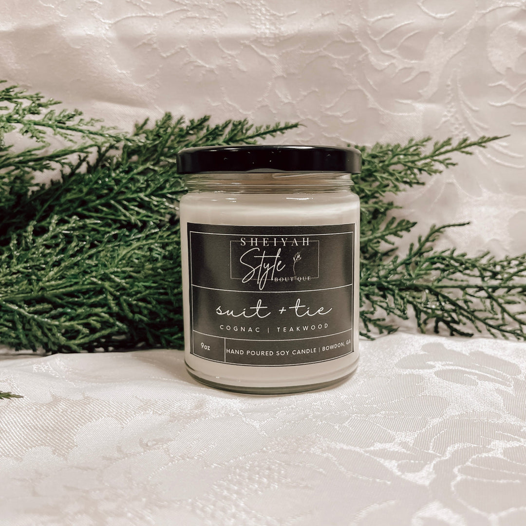 Suit & Tie Candle