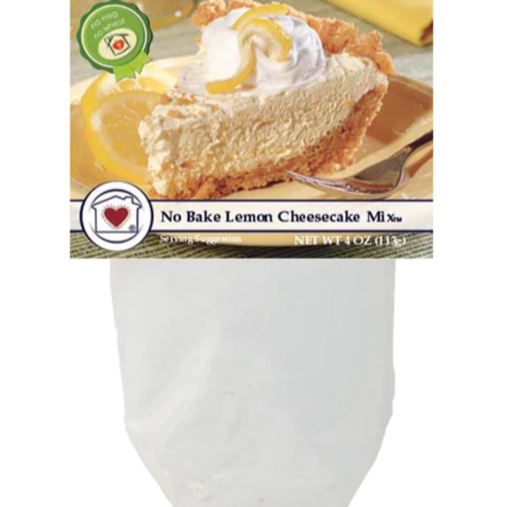 No Bake Lemon Cheesecake Mix