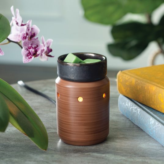 Pewter Walnut Midsize Illumination Warmer