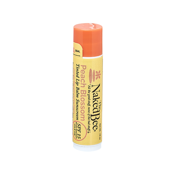 The Naked Bee Tinted Lip Balm - SPF 15