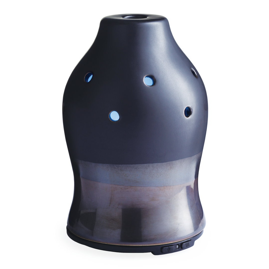 Black Dipped Lighted Oil Diffuser