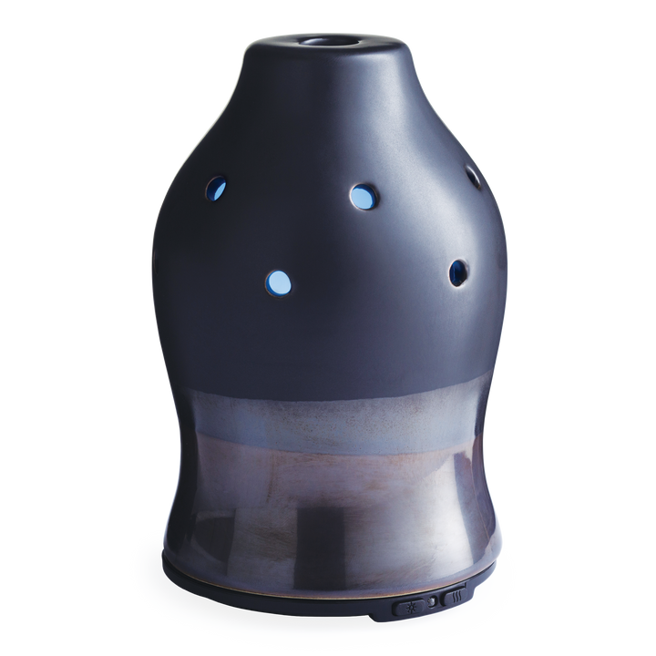 Black Dipped Lighted Oil Diffuser