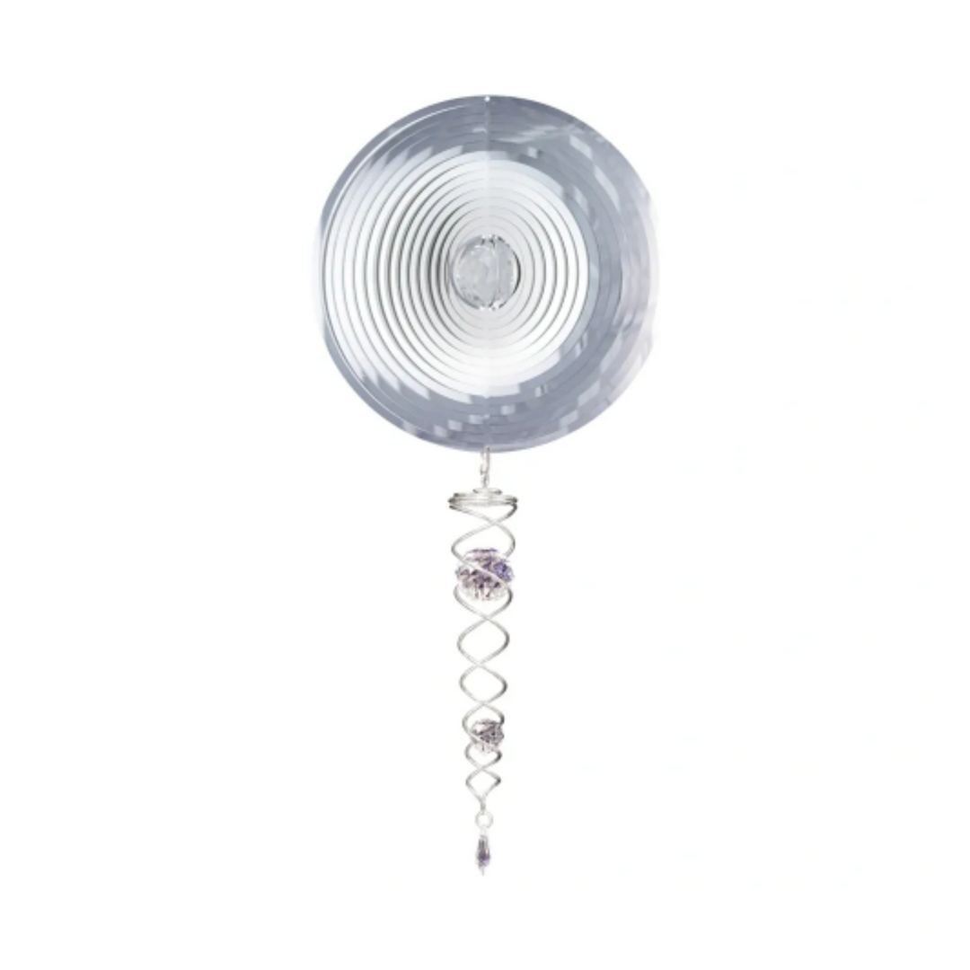 Crystal Mirror Circle Mini Spinner Set