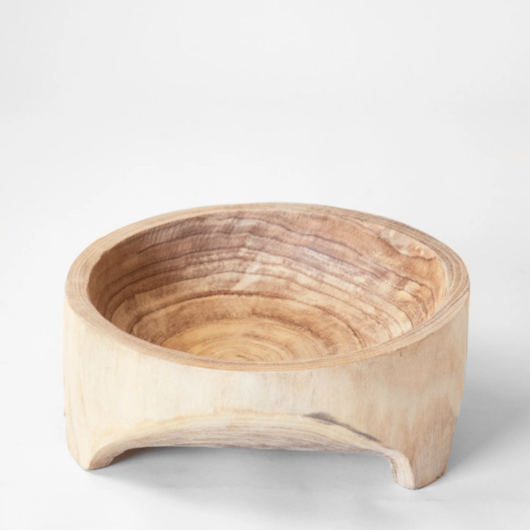 Wooden Footed Tray