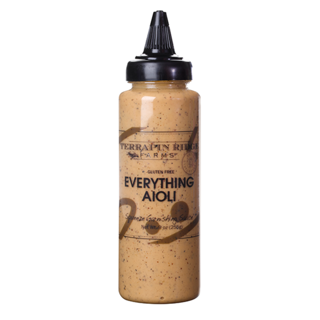 Everything Aioli Garnishing Sauce