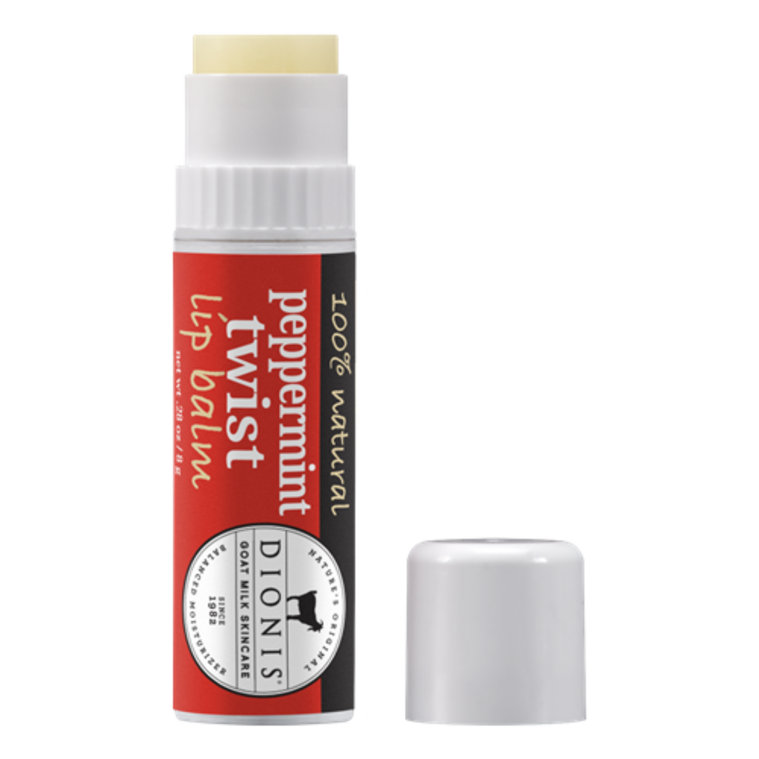 Peppermint Twist Goat Milk Lip Balm