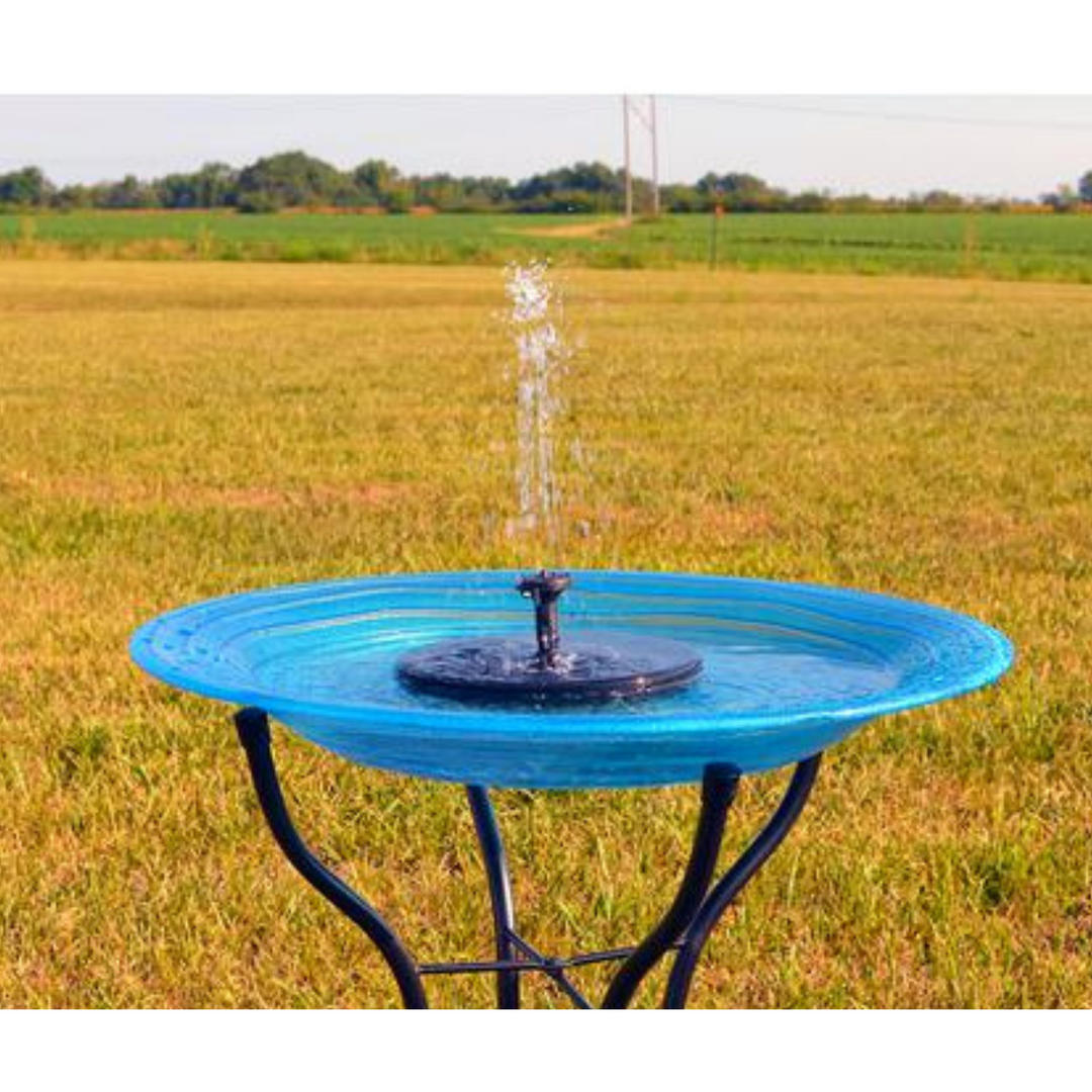 Floating Solar Birdbath Bubbler