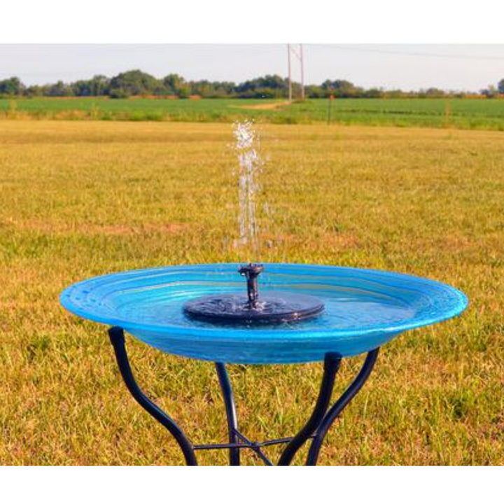 Floating Solar Birdbath Bubbler